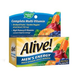 ALIVE MEN'S ENERGY x50 TABS