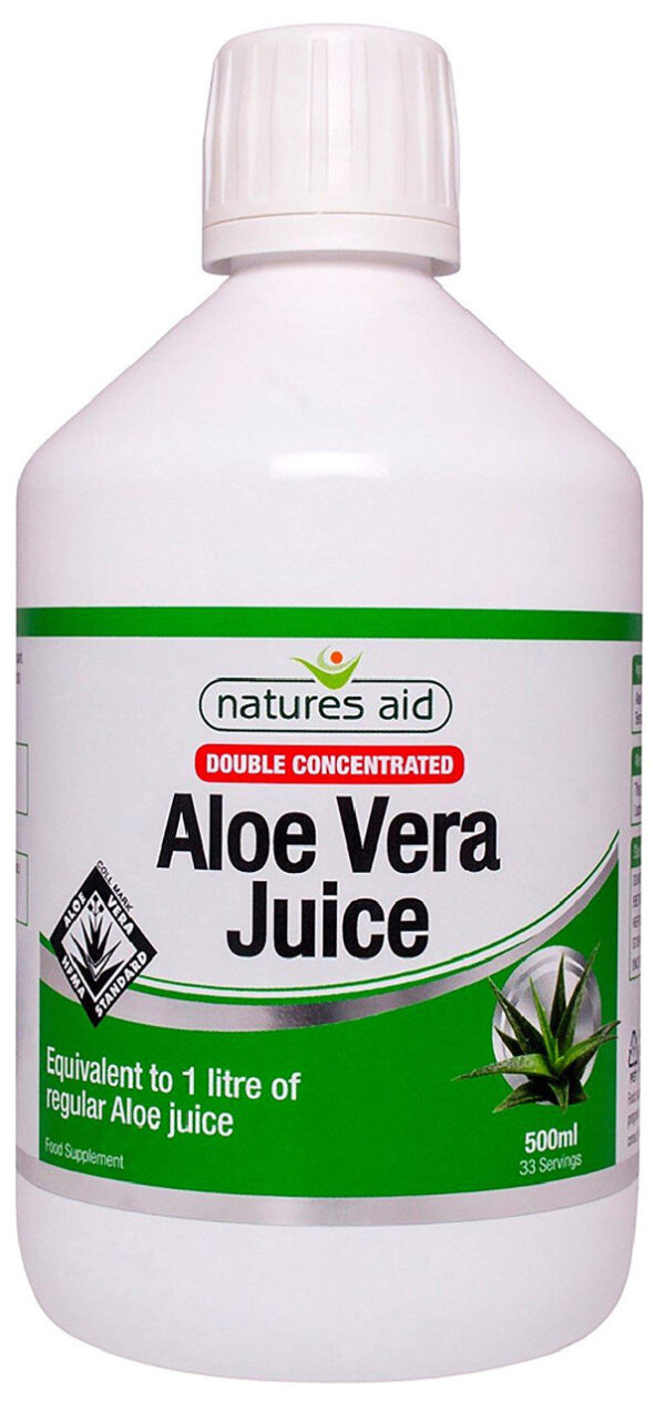 NATURES AID ALOE VERA JUICE 500ML