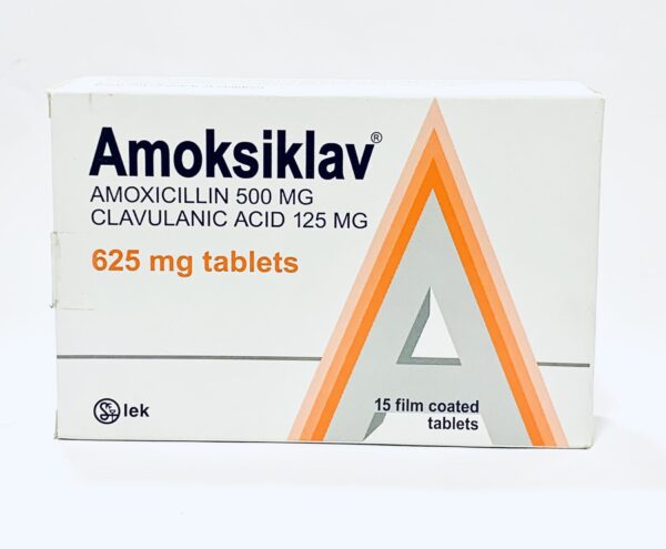 AMOKSIKLAV 625MG x15 TABS