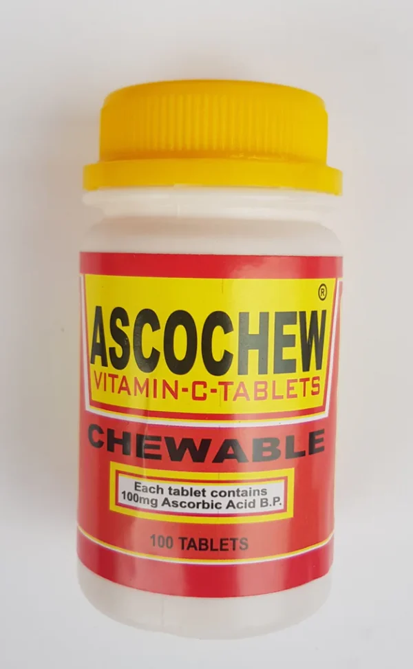 Ascochew Vitamin C Orange Tablets x100