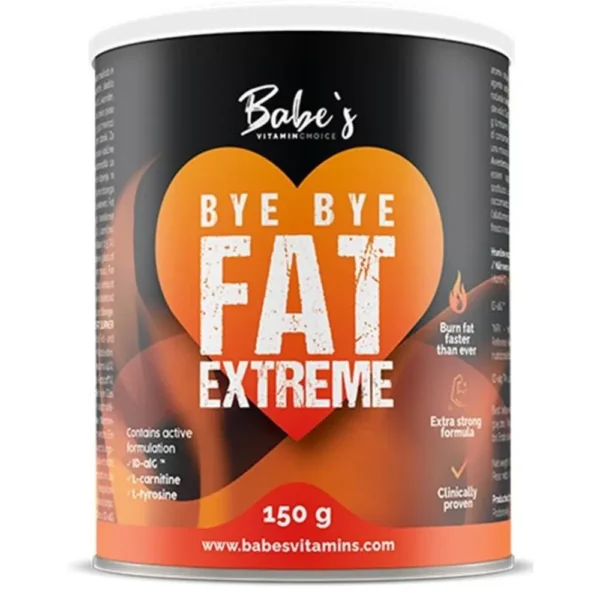 Babesvitamins Bye Bye Fat Extreme 150g Drink Mix