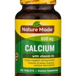 NATURE MADE CALCIUM 600MG + VITAMIN D3