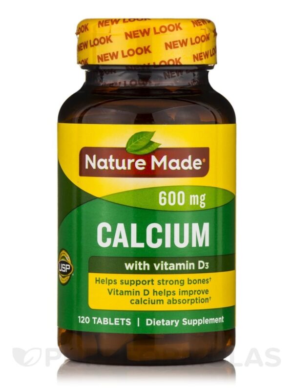 NATURE MADE CALCIUM 600MG + VITAMIN D3