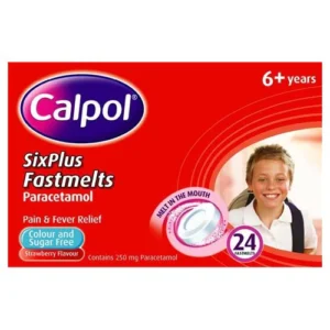 Calpol (Paracetamol) SixPlus Fastmelts x24