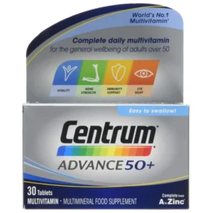 Centrum Advance 50+ Multivitamin Tablets x30