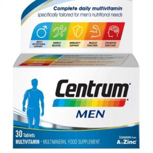 Centrum Men Multivitamin Tablets x30