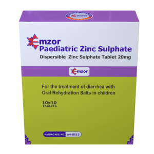 Emzor Zinc Sulphate 20mg x100