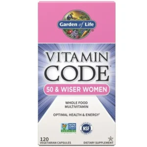 Garden Of Life Vitamin Code 50 & Wiser Women x120