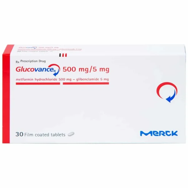 Glucovance 500/5mg Tablets x30