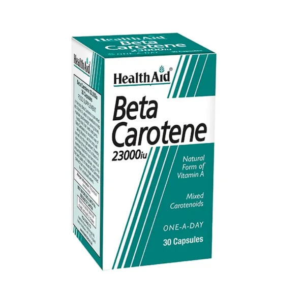 HealthAid Beta Carotene 23000IU Capsules x30