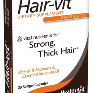 HealthAid Hair-Vit Capsules x30