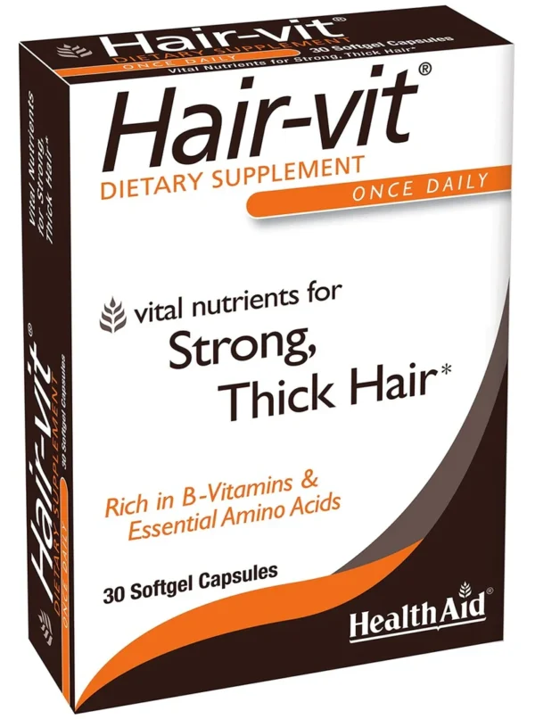 HealthAid Hair-Vit Capsules x30