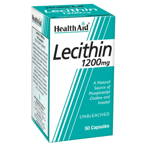 HealthAid Lecithin 1200mg Capsules x50