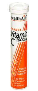 HealthAid Vit C 1000mg Effervescent Tabs