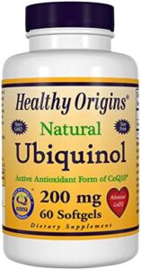 Healthy Origins Ubiquinol 200mg Softgels