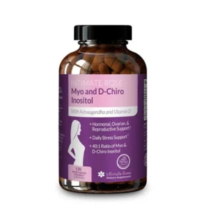 Intimate Rose Myo and D-Chiro Inositol with Ashwagandha and Vitamin D