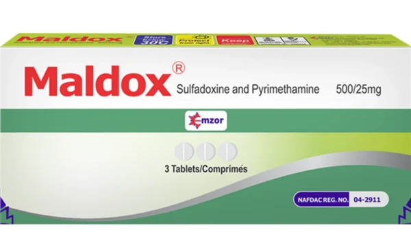 Maldox 500/25mg x3 Tablets