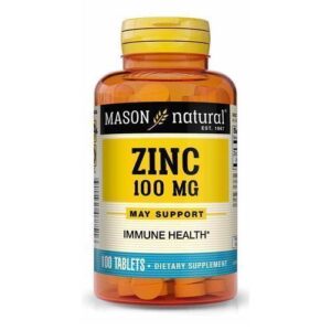 Mason Natural Zinc 100mg x100