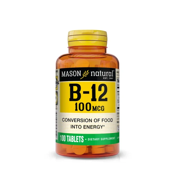 Mason Vitamin B12 100mcg x100