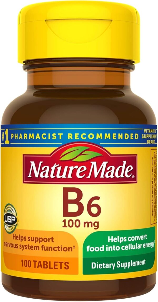 NATURE MADE VIT B-6 100MG SUPPLEMENT