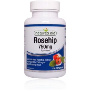 NATURES AID ROSEHIP 750MG x120 CAPS