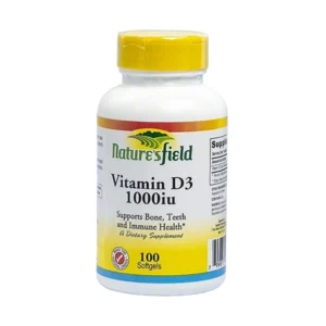 NATURE'S FIELD VITAMIN D3 1000IU