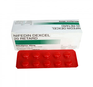 Nifedin Dexcel (Nifedipine 20mg) Retard