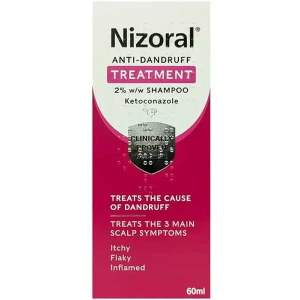 Nizoral Anti-Dandruff Shampoo 60ml