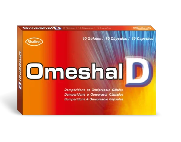 Omeshal D Omeprazole 20mg/ Domperidone 10mg X10