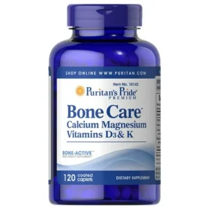 PURITAN'S PRIDE BONE CARE BY 120 CAPLETS