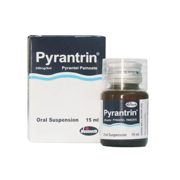 Pyrantrin 250mg/5ml Suspension 15ml