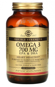 SOLGAR DOUBLE STRENGTH OMEGA-3