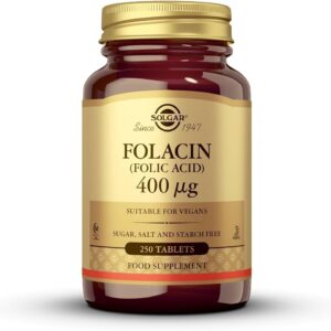 SOLGAR FOLIC ACID 400MCG x250 TABS