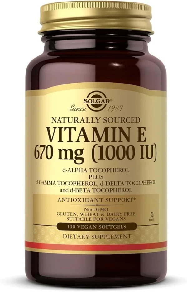 SOLGAR VITAMIN E 1000IU