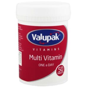 Valupak Multivitamin One-a-Day Tablets x50