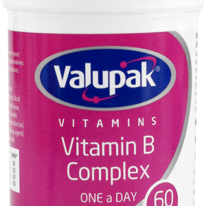 Valupak Vitamin B Complex One a Day Tablets x60