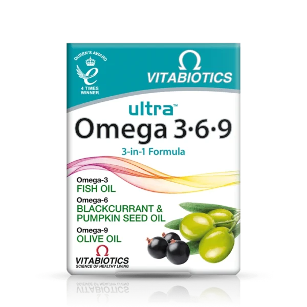 Vitabiotic Ultra Omega 3-6-9 3-in-1 x60