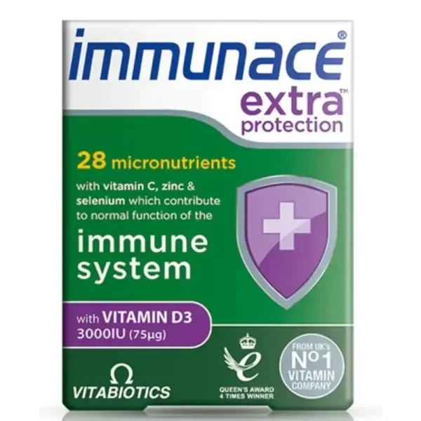 Vitabiotics Immunace Extra Protection Tablets x30