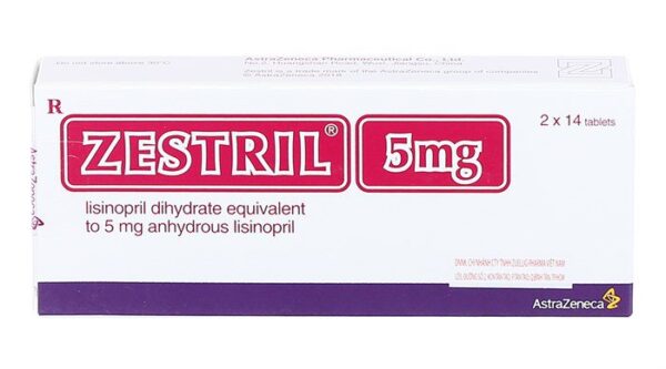 Zestril 5mg x28 Tablets