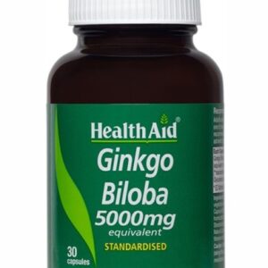 HealthAid Ginkgo Biloba 5000mg Capsules x30