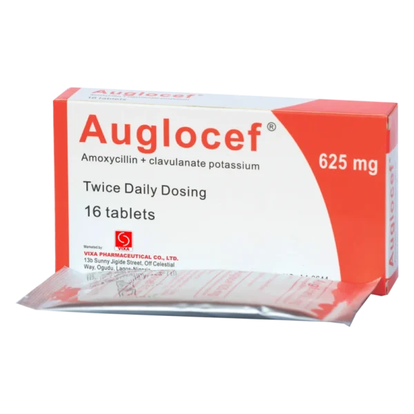 Augloclef 625mg x16 Tablets - Amoxicillin