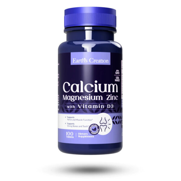 Earth's Creation Calcium Magnesium Zinc