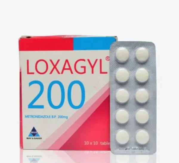 Loxagyl Metronidazole 200mg Tablets Blister