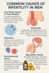 Common Infertility Causes In Men