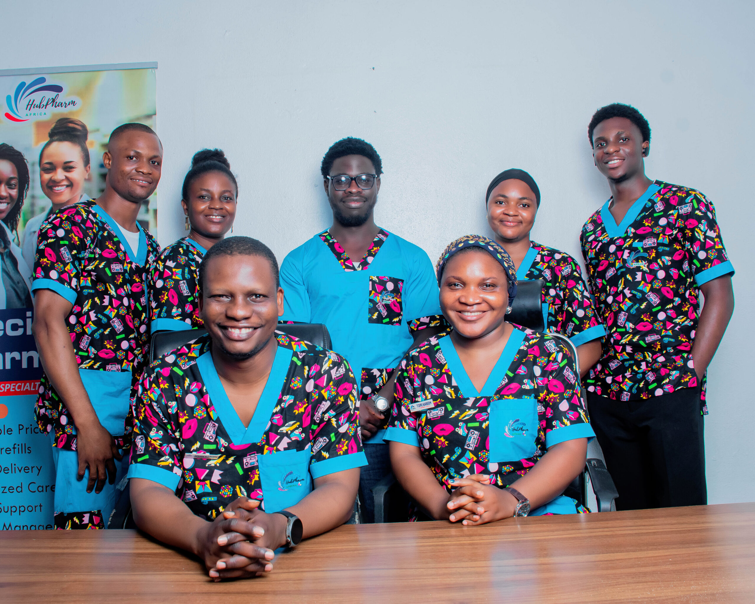 The HubPharm Africa team