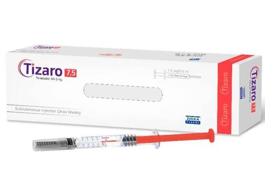 Tizaro 7.5mg/0.5ml (Tirzepatide) pre-filled subcutaneous injection