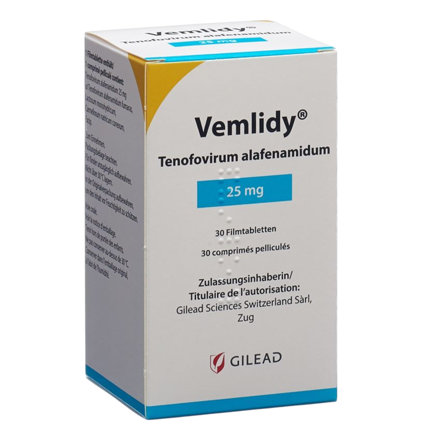 Vemlidy (Tenofovir Alafenamide) 25mg